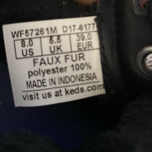 Keds Scout Splash WX Rain Lace Up Sneakers Boots High Top Size 8 - Picture 7 of 7